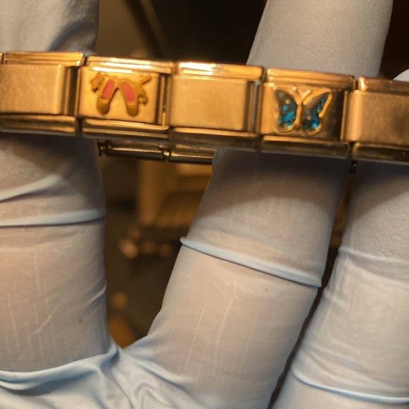 Zoppini Italian Link Charm Bracelet Y2K 90’s - Picture 4 of 7